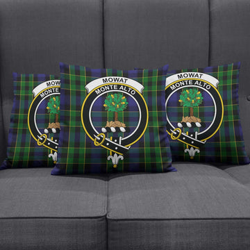 Mowat Tartan Pillow Cover with Family Crest Rectangle Pillow Cover 51*91cm - Tartan Vibes Clothing