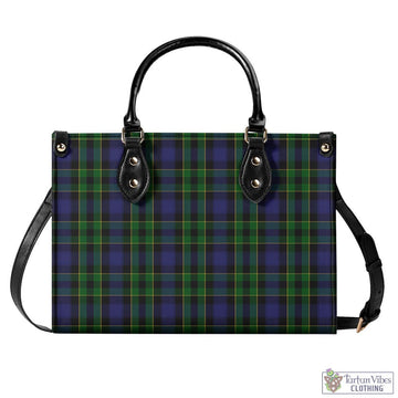 Mowat Tartan Luxury Leather Handbags L - Tartan Vibes Clothing