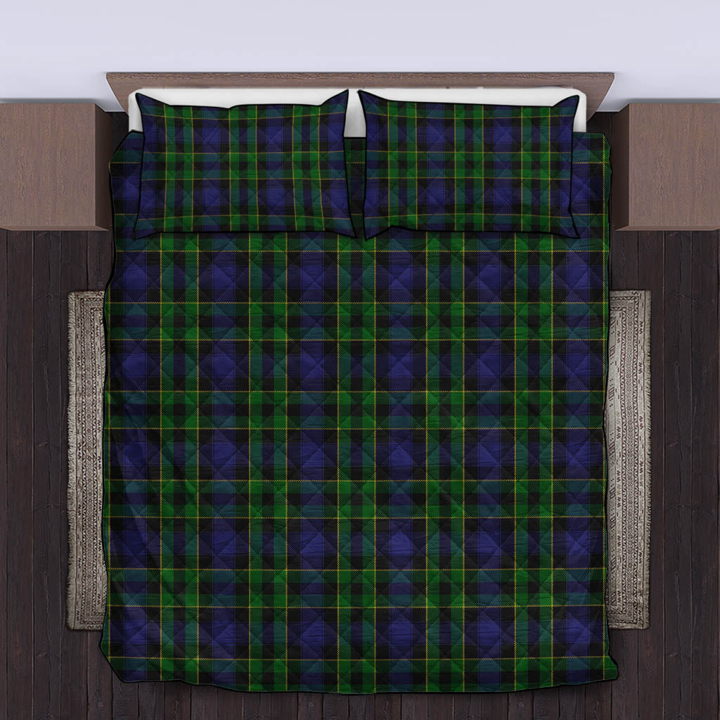 Mowat Tartan Quilt Bed Set King - Tartan Vibes Clothing
