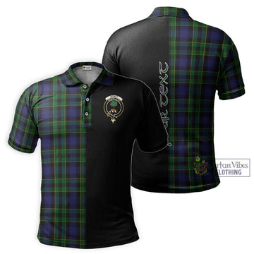 Mowat Tartan Polo Shirt with Family Crest and Half Of Me Style Kid - Tartan Vibes Clothing