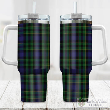 Mowat Tartan Tumbler with Handle One Size 40 OZ - Tartan Vibes Clothing