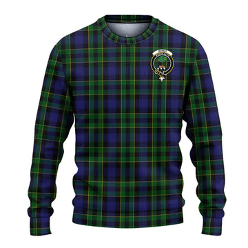 Mowat Tartan Ugly Sweater with Family Crest - Tartan Vibes Clothing