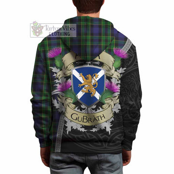 Mowat Tartan Family Crest Hoodie Lion Rampant Royal Thistle Shield Celtic Inspired - Tartan Vibes Clothing