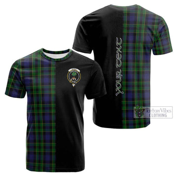 Mowat Tartan Cotton T-shirt with Family Crest and Half Of Me Style Kid's Shirt - Tartan Vibes Clothing