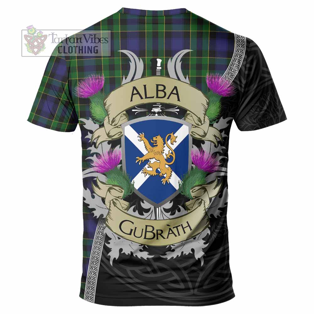 Mowat Tartan Family Crest T-Shirt Lion Rampant Royal Thistle Shield Celtic Inspired - Tartan Vibes Clothing