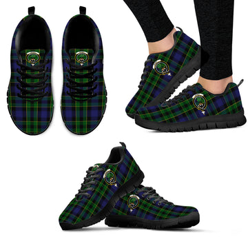Mowat Tartan Sneakers with Family Crest