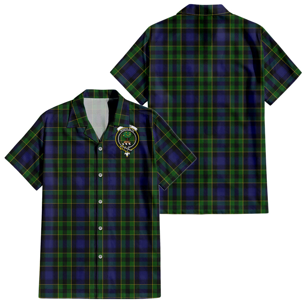 mowat-tartan-short-sleeve-button-down-shirt-with-family-crest