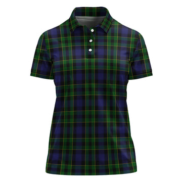 Mowat Tartan Polo Shirt For Women