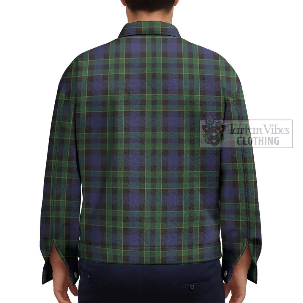 Mowat Tartan Unisex Lapel Cotton Jacket - Tartan Vibes Clothing
