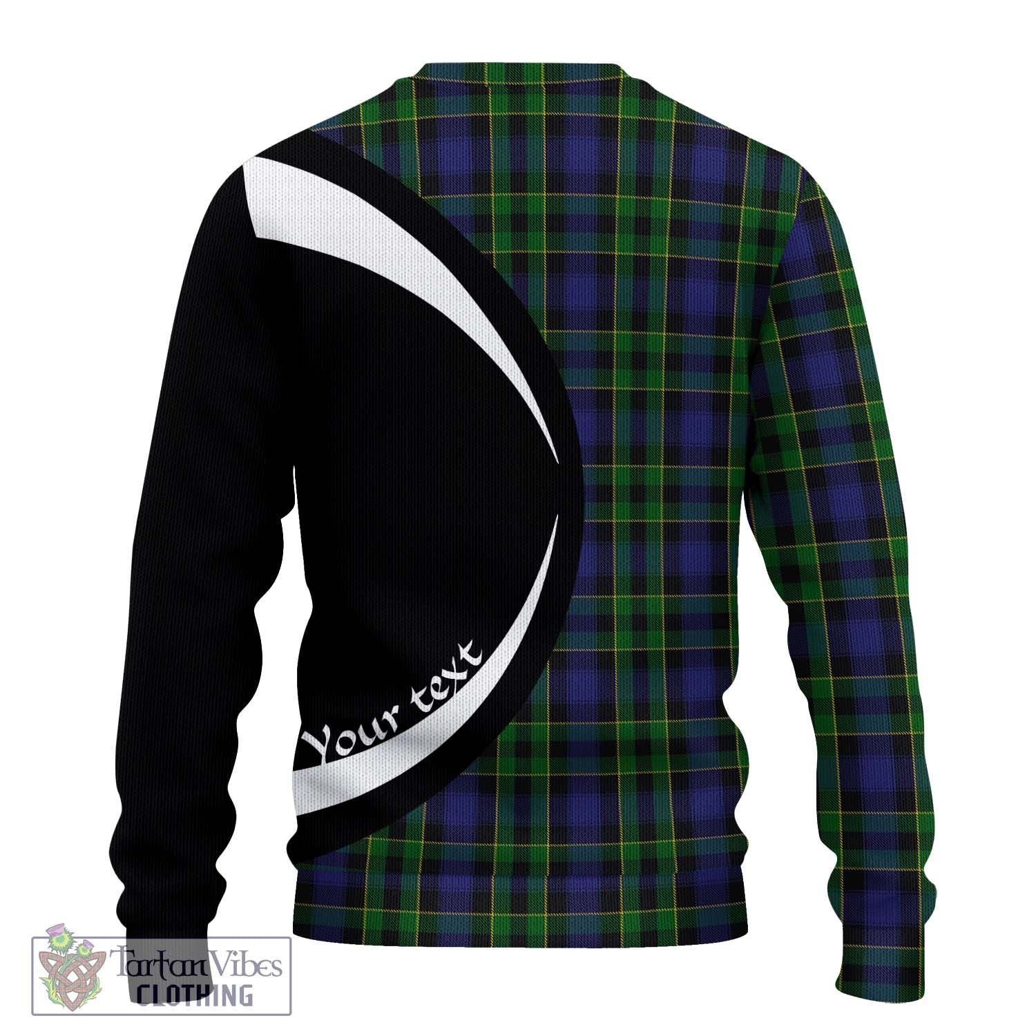 Mowat Tartan Ugly Sweater with Family Crest Circle Style - Tartan Vibes Clothing