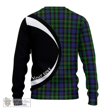 Mowat Tartan Ugly Sweater with Family Crest Circle Style - Tartan Vibes Clothing