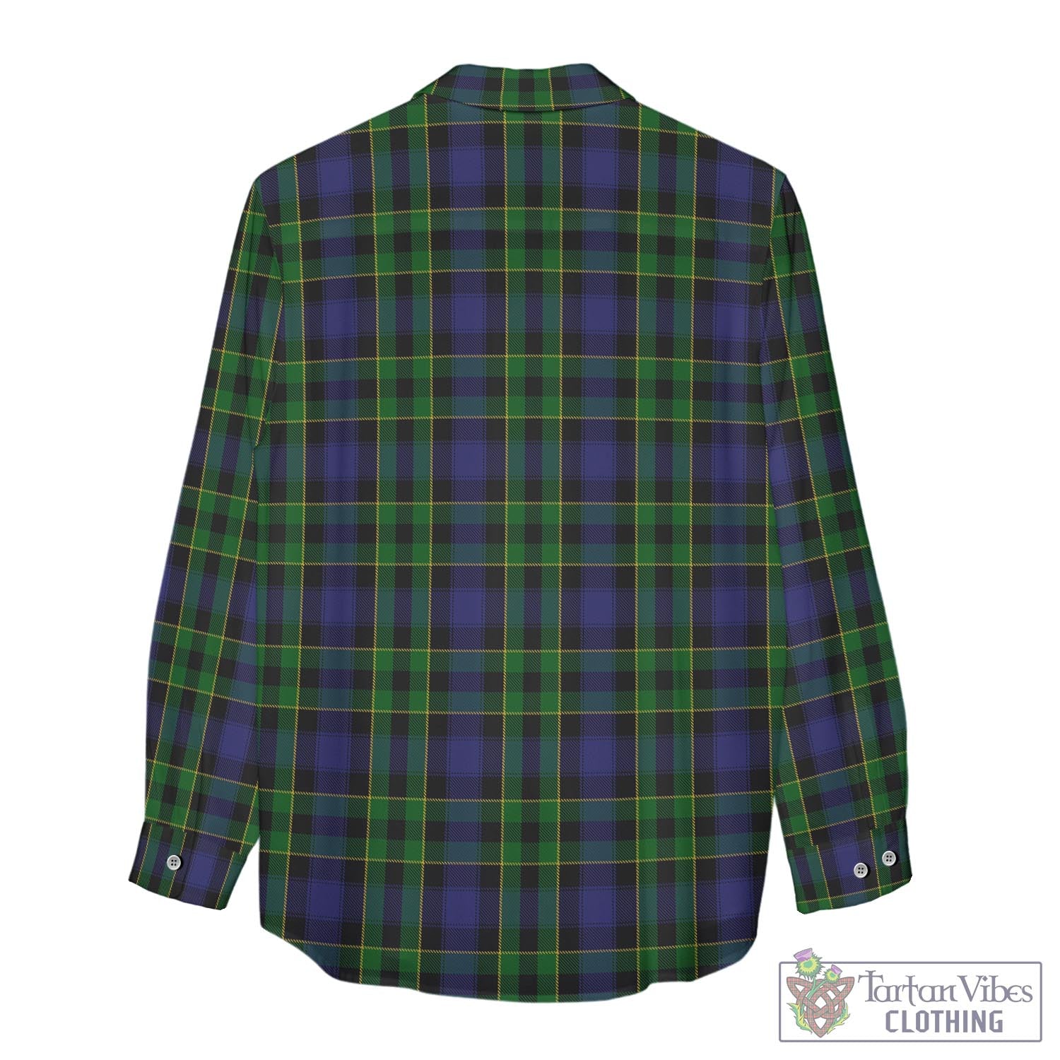 Mowat Tartan Women's Casual Shirt with Family Crest - Tartan Vibes Clothing