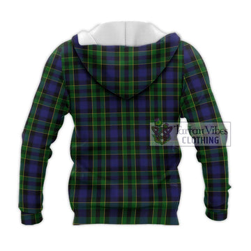 Mowat Tartan Knitted Hoodie with Family Crest DNA In Me Style - Tartan Vibes Clothing