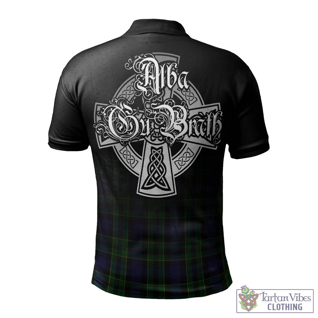Mowat Tartan Polo Shirt Featuring Alba Gu Brath Family Crest Celtic Inspired - Tartan Vibes Clothing