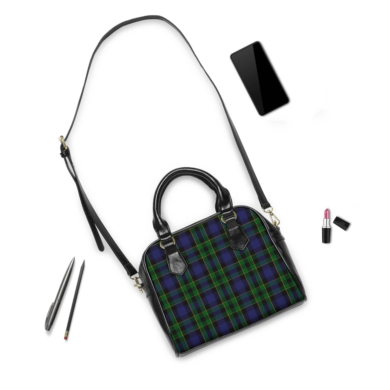 Mowat Tartan Shoulder Handbags - Tartan Vibes Clothing