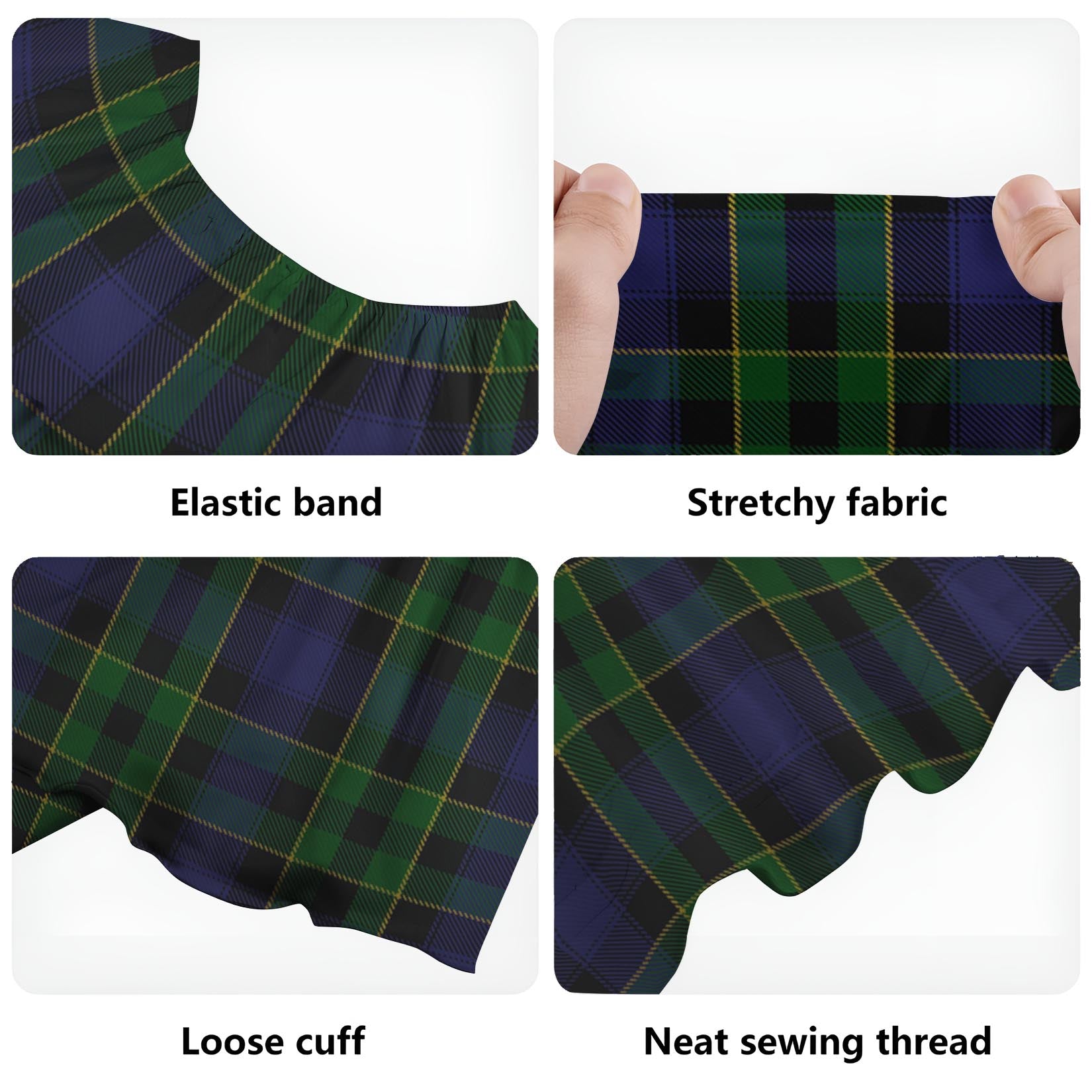 Mowat Tartan Off Shoulder Long Dress - Tartan Vibes Clothing