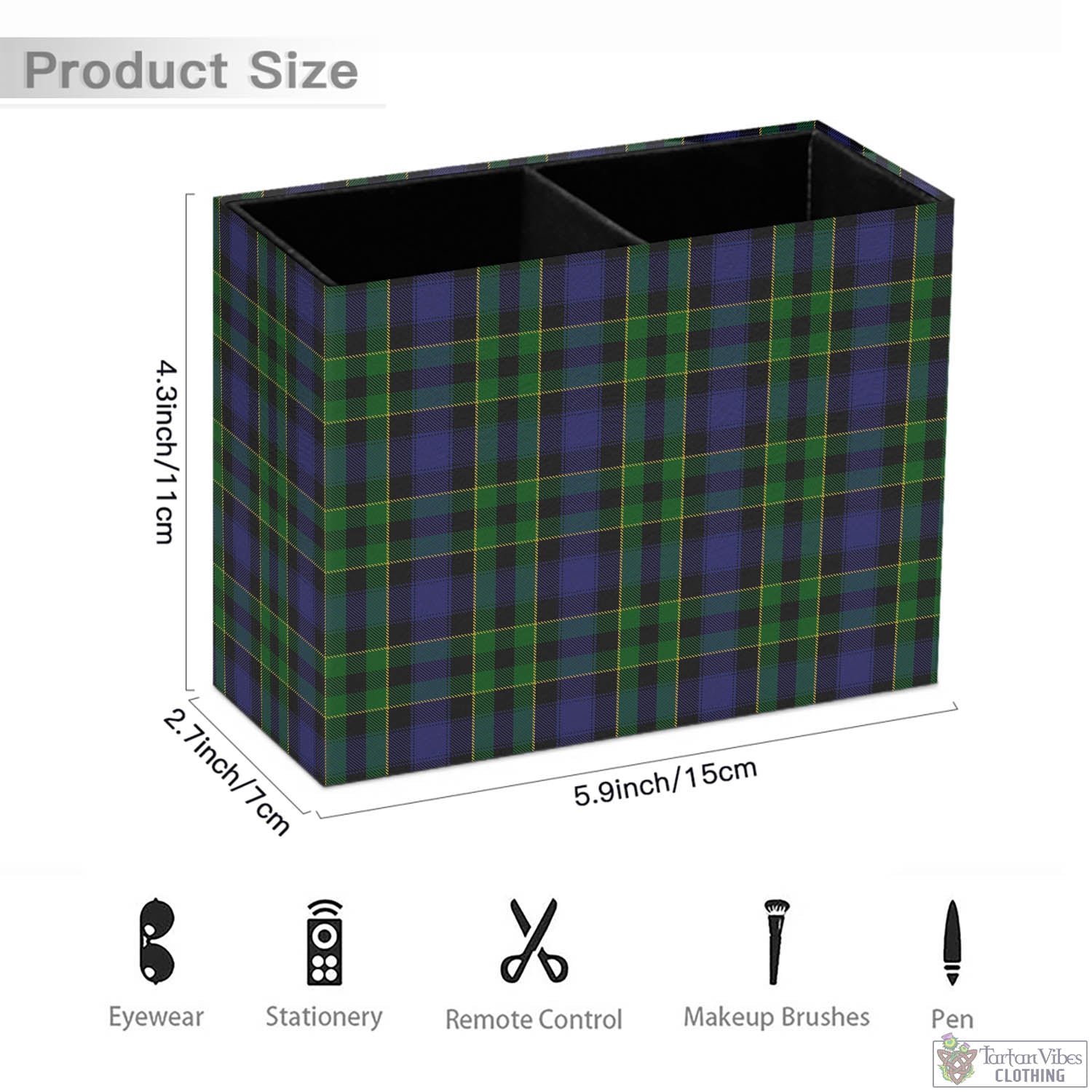 Mowat Tartan Pen Holder - Tartan Vibes Clothing