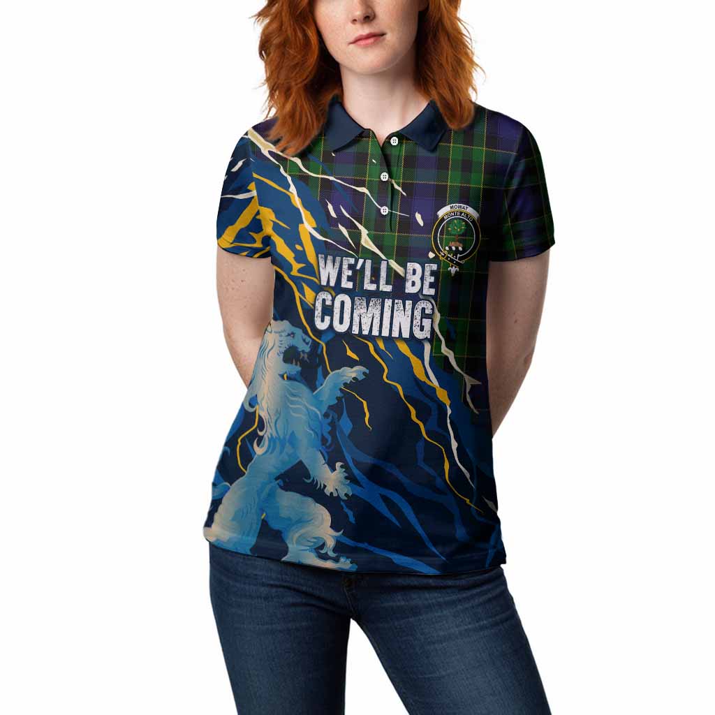 Mowat Scotland Tartan Women Polo Shirt WC2026 Football - We'll Be Coming