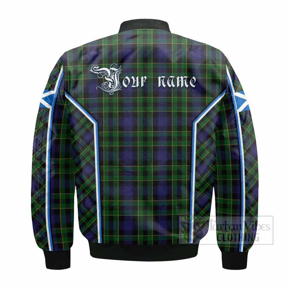 Mowat Tartan Crest Bomber Jacket Scotland Coat of Arm Flag Style - Tartan Vibes Clothing