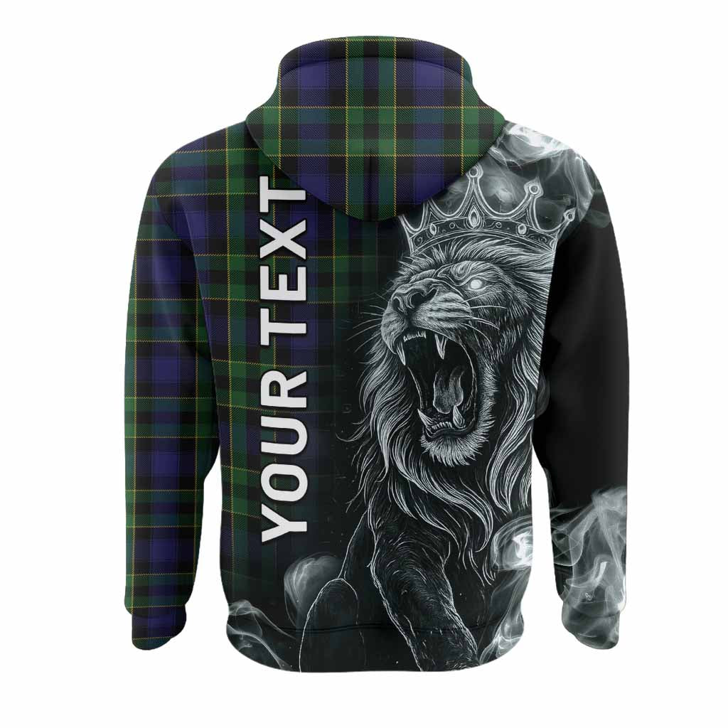 Mowat Tartan Hoodie Roaring Lion Heritage