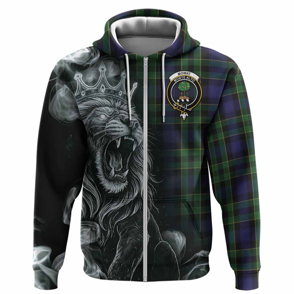 Mowat Tartan Hoodie Roaring Lion Heritage
