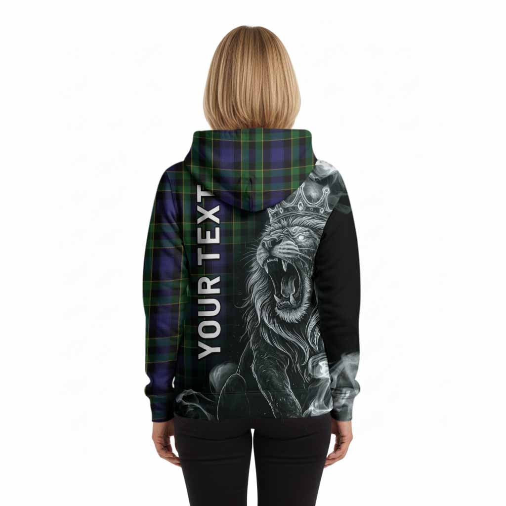 Mowat Tartan Hoodie Roaring Lion Heritage