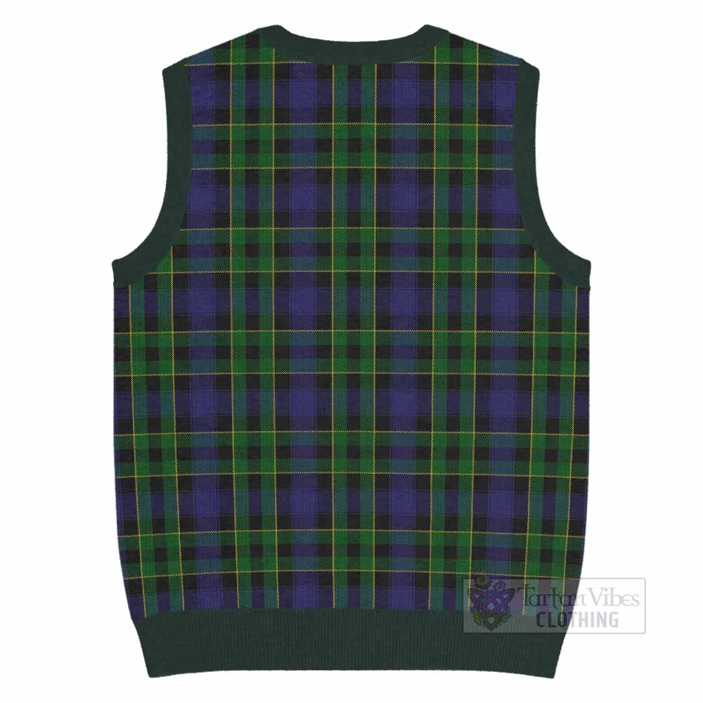 Mowat Tartan Knitted V-Neck Vest - Tartan Vibes Clothing