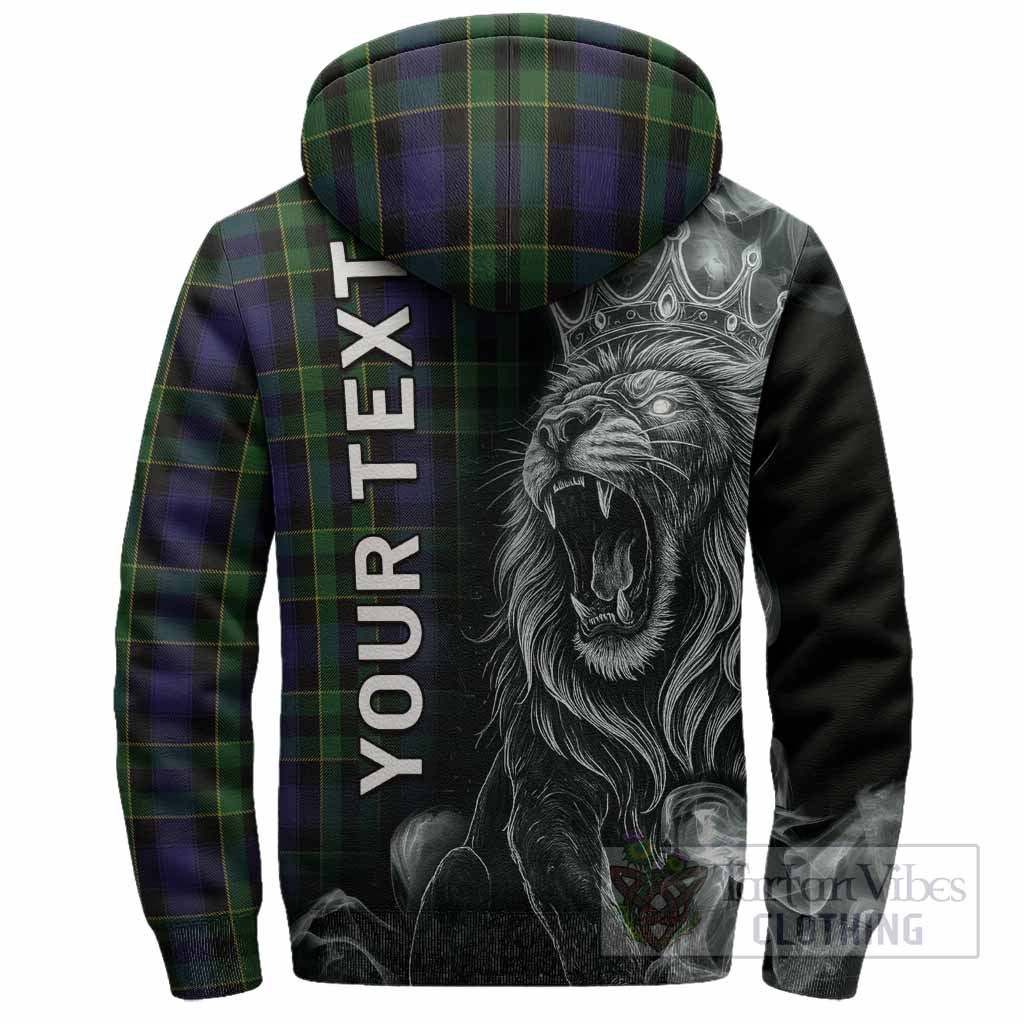 Mowat Tartan Sherpa Hoodie Roaring Lion Heritage