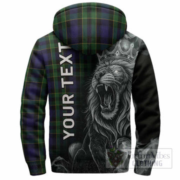 Mowat Tartan Sherpa Hoodie Roaring Lion Heritage
