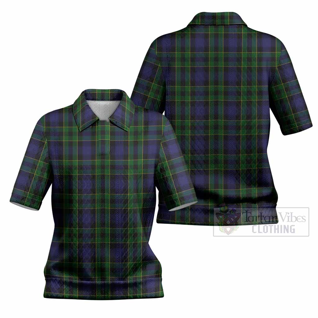 Mowat Tartan Women’s Polo Sweater Top