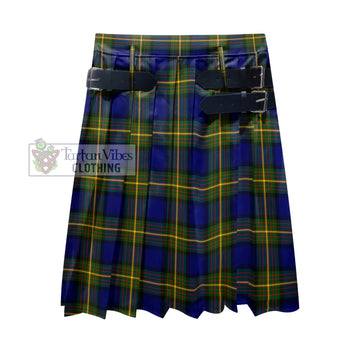 Muir Tartan Men's Pleated Skirt - Fashion Casual Retro Scottish Kilt Style