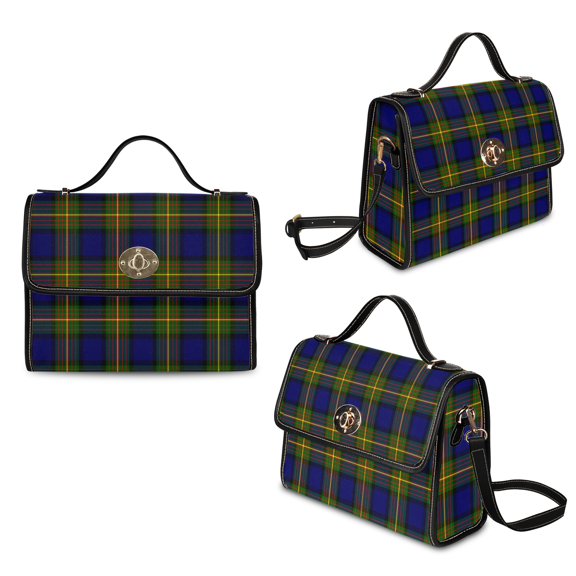 muir-tartan-leather-strap-waterproof-canvas-bag