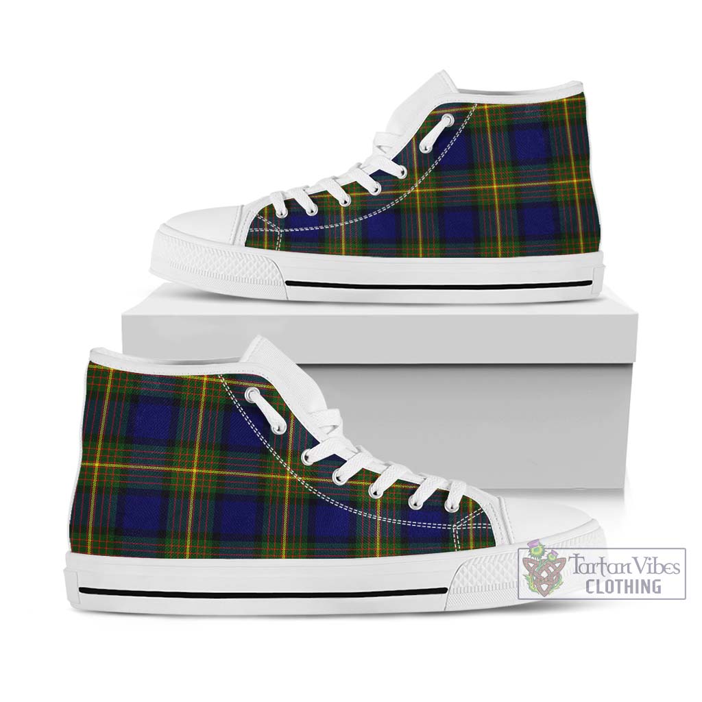 Tartan Vibes Clothing Muir Tartan High Top Shoes