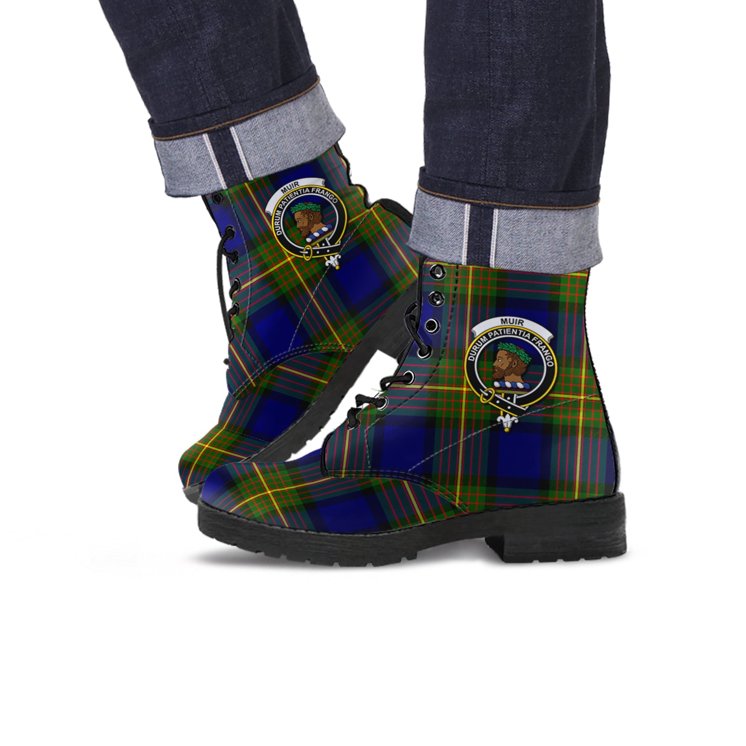 Stewart Grey Tartan All Season Boots