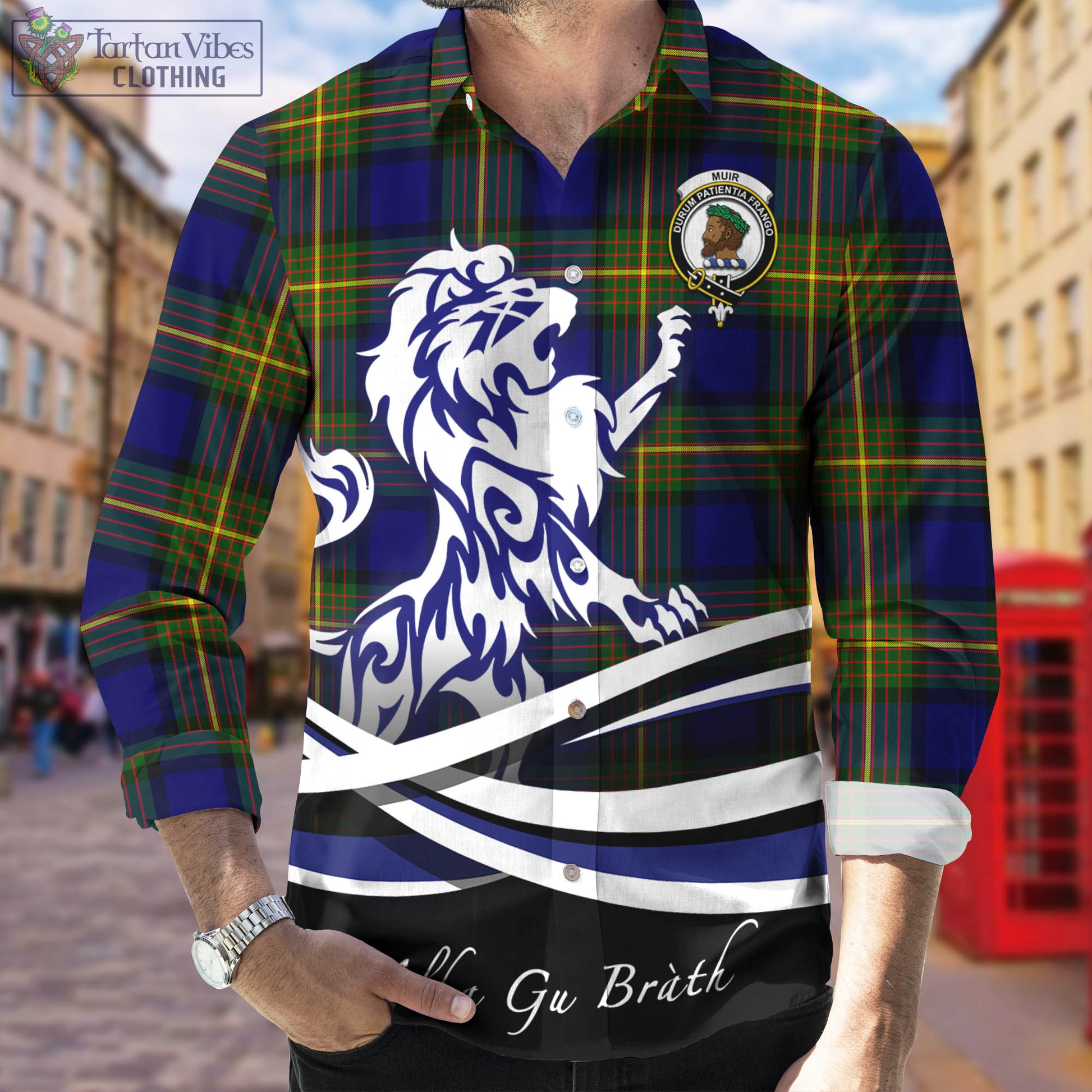 muir-tartan-long-sleeve-button-up-shirt-with-alba-gu-brath-regal-lion-emblem