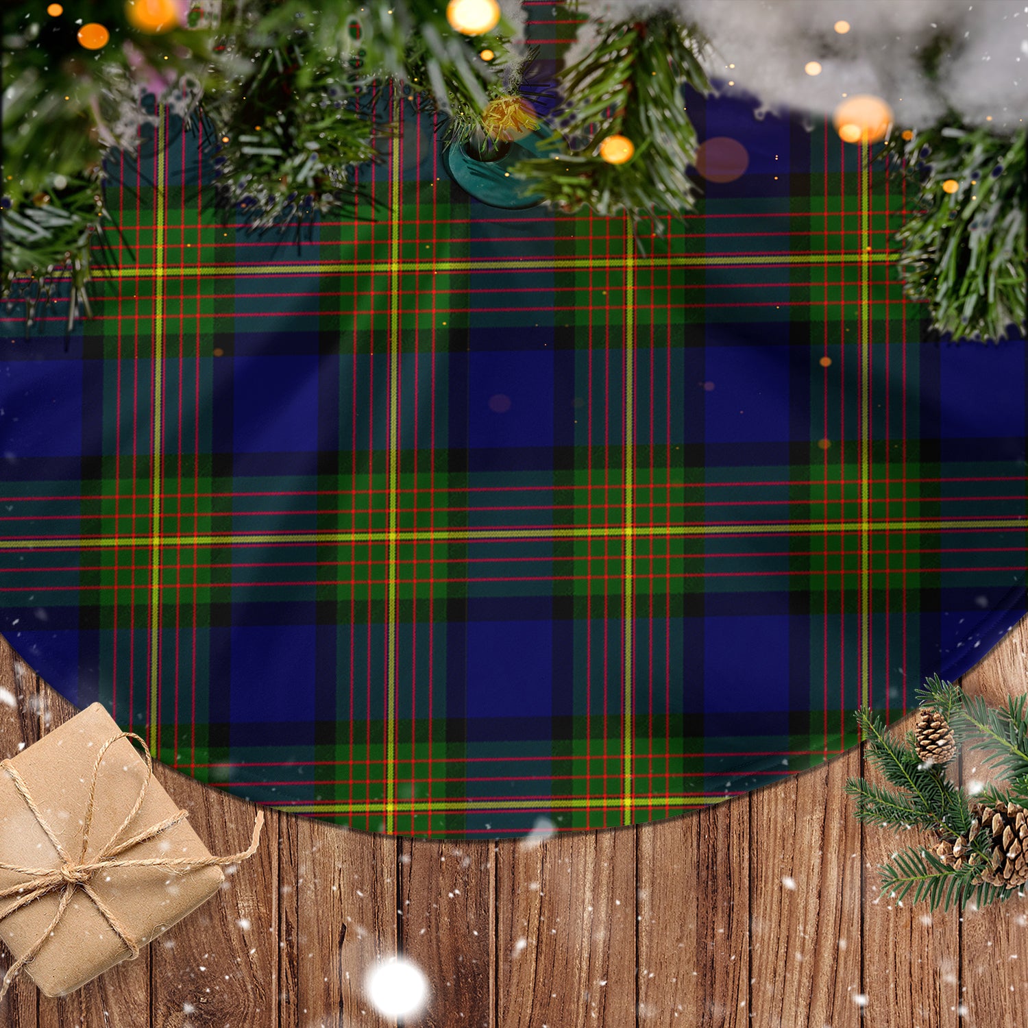 Muir Tartan Christmas Tree Skirt - Tartanvibesclothing