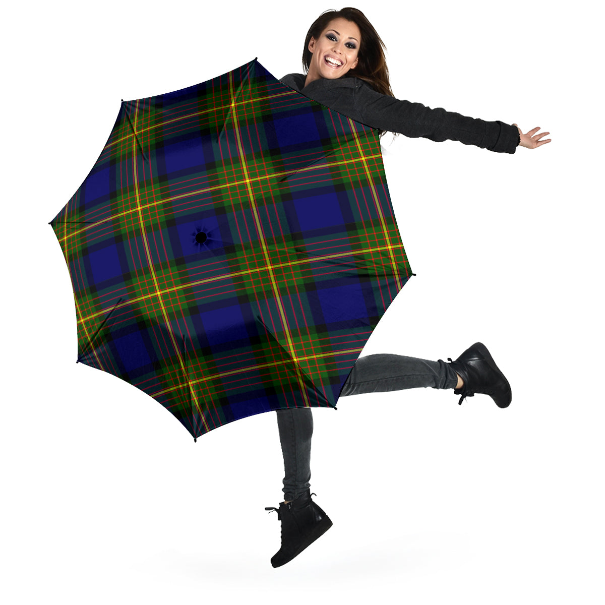 Muir Tartan Umbrella - Tartanvibesclothing