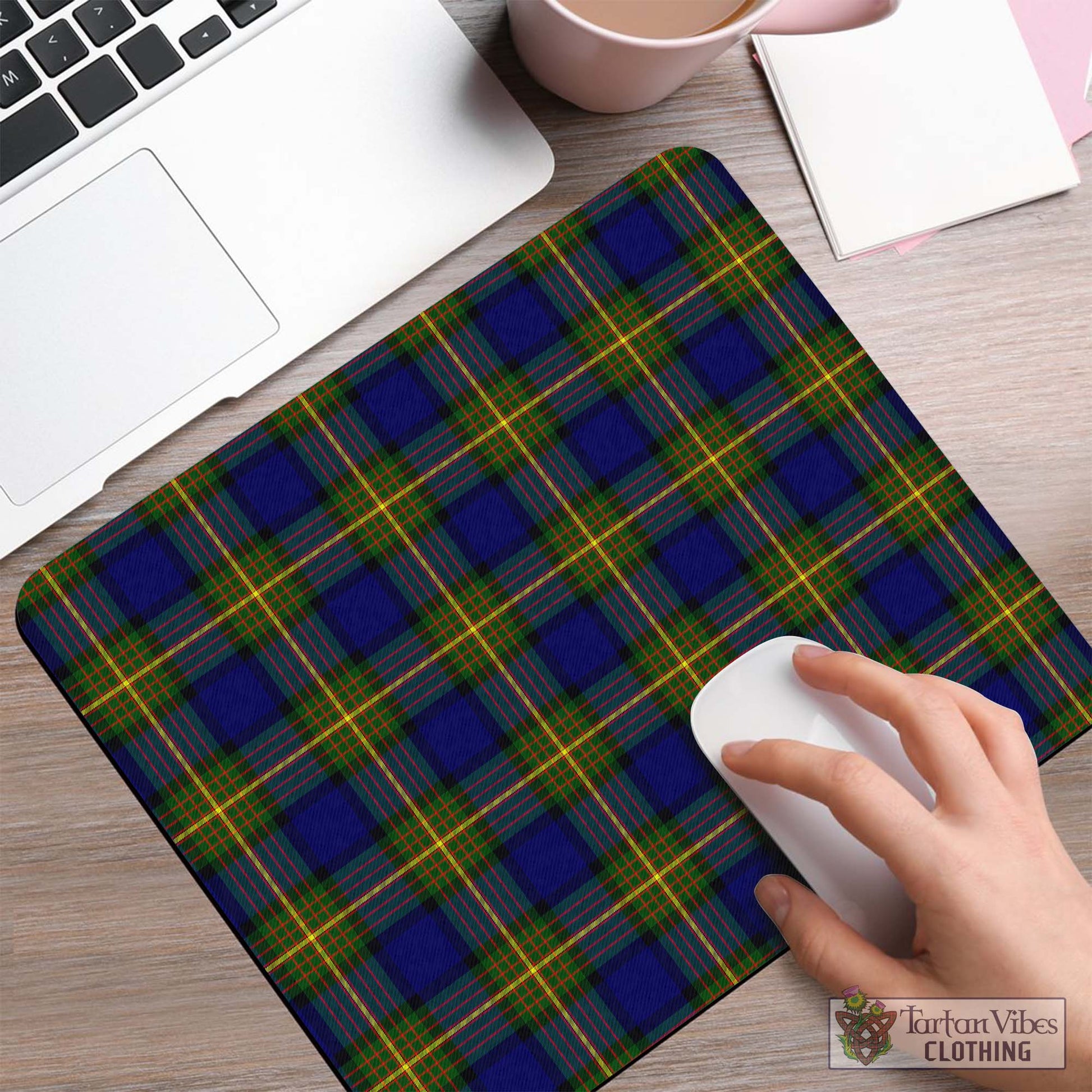 Tartan Vibes Clothing Muir Tartan Mouse Pad