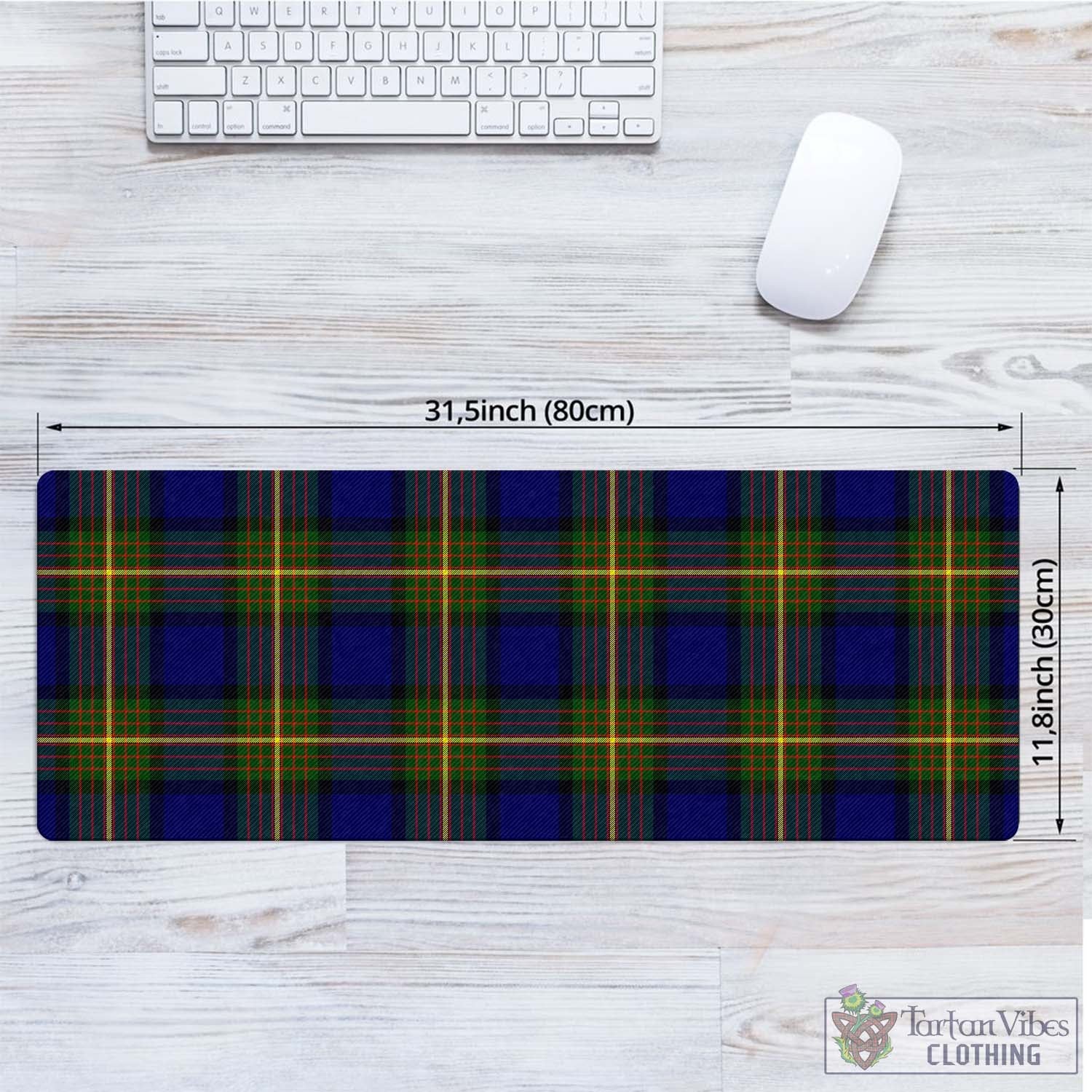 Tartan Vibes Clothing Muir Tartan Mouse Pad