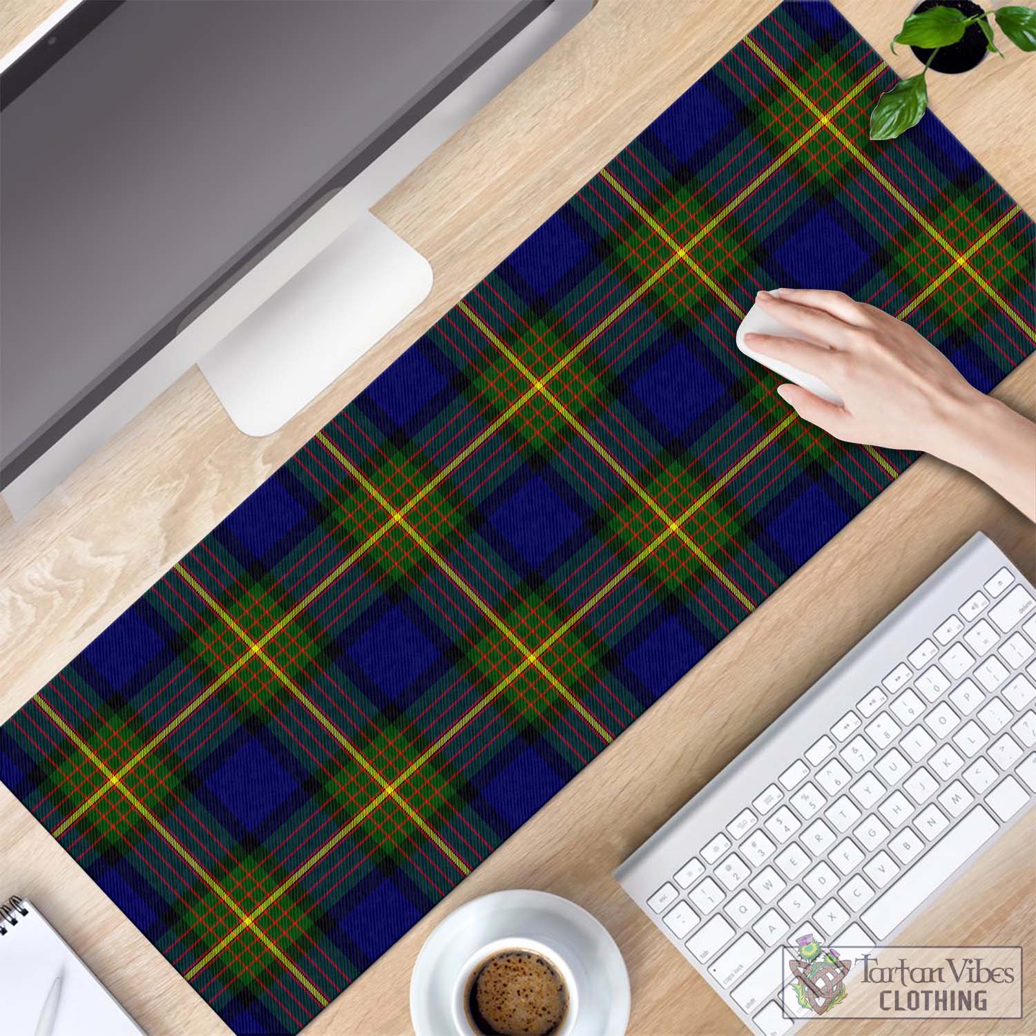 Tartan Vibes Clothing Muir Tartan Mouse Pad