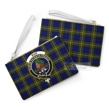 Muir Family Crest Tartan Clutch Bag
