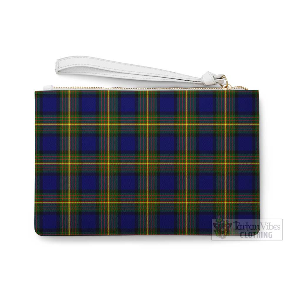 Tartan Vibes Clothing Muir Family Crest Tartan Clutch Bag