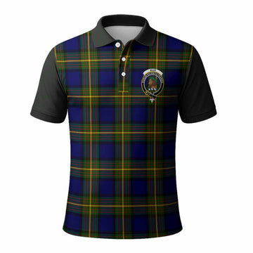 Muir Tartan Accent Polo Shirt with Family Crest