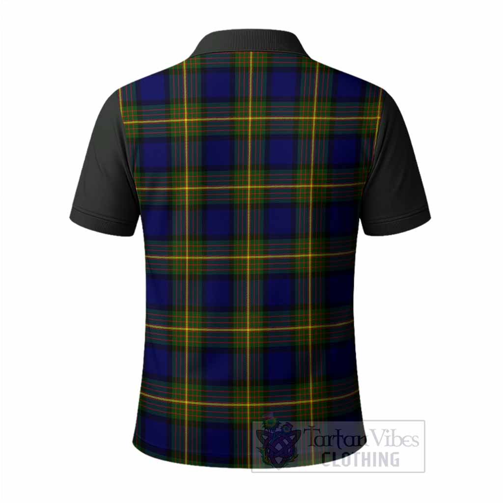 Muir Tartan Accent Polo Shirt with Family Crest