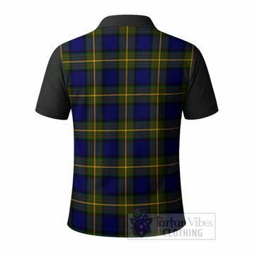 Muir Tartan Accent Polo Shirt with Family Crest