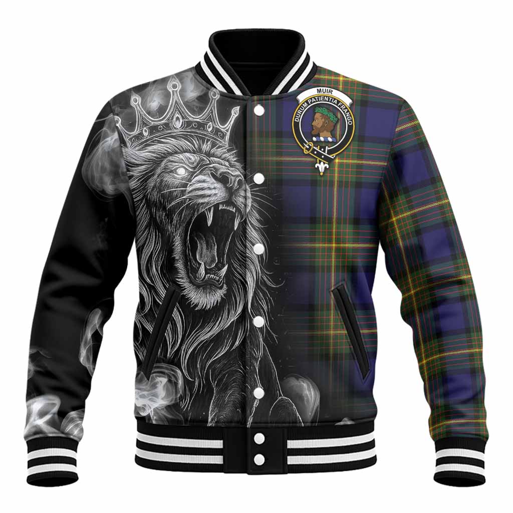 Muir Tartan Baseball Jacket Roaring Lion Heritage