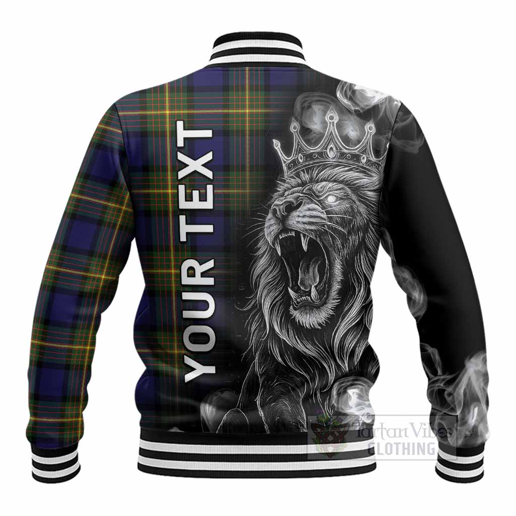 Muir Tartan Baseball Jacket Roaring Lion Heritage