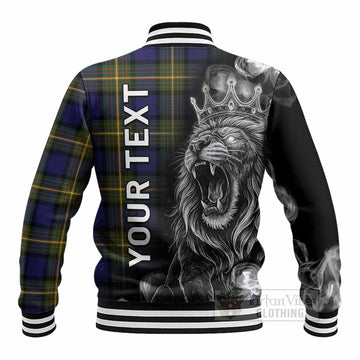 Muir Tartan Baseball Jacket Roaring Lion Heritage