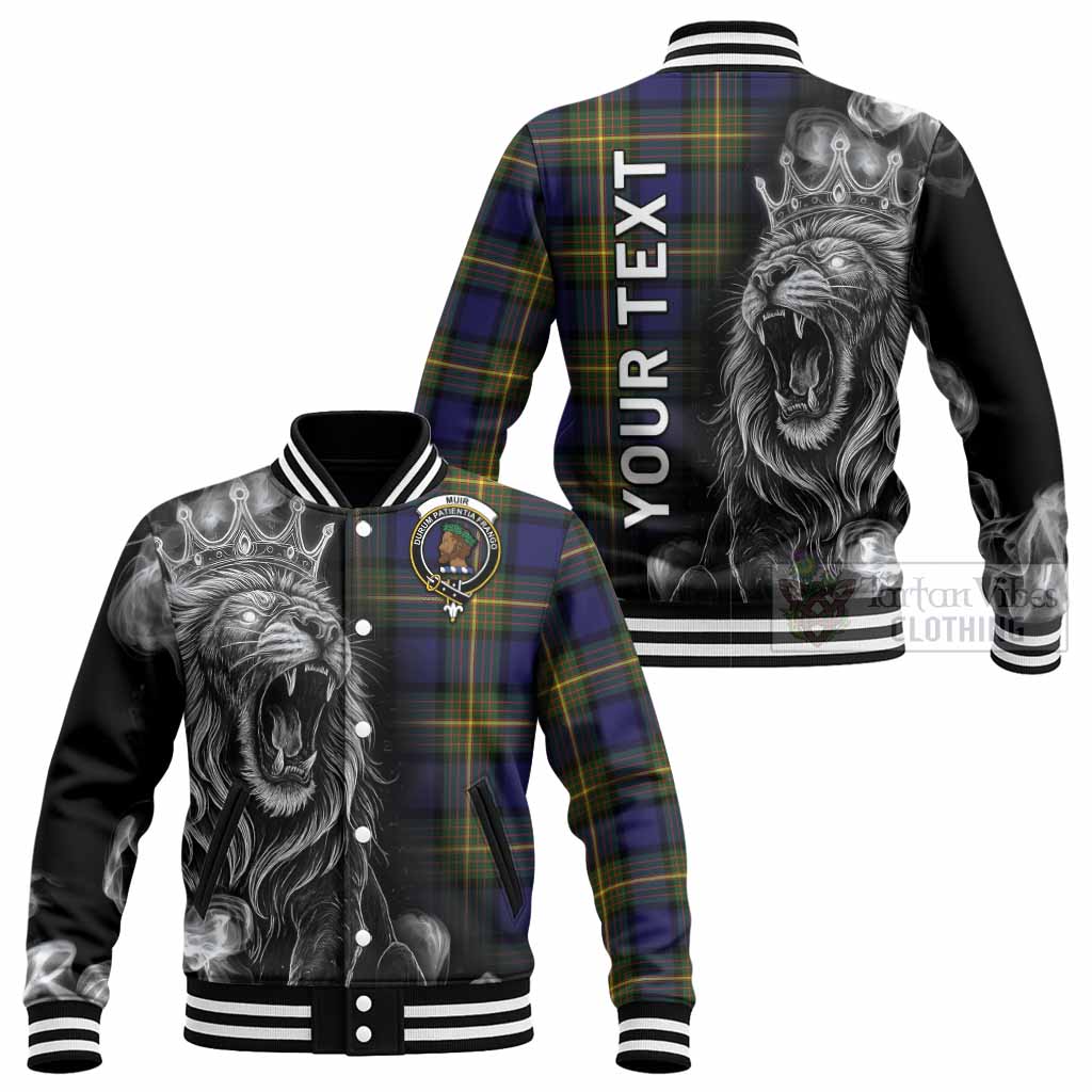 Muir Tartan Baseball Jacket Roaring Lion Heritage