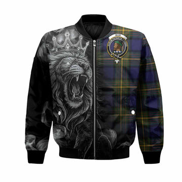 Muir Tartan Bomber Jacket Roaring Lion Heritage